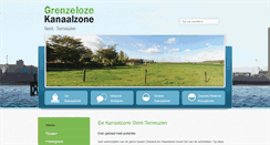 Desktop Screenshot of grenzelozekanaalzone.nl